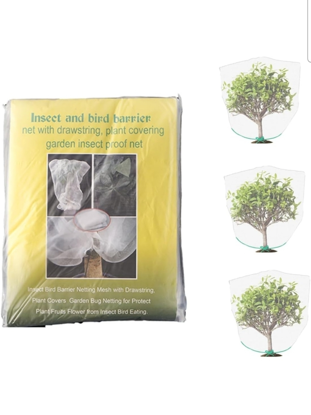 Bird Netting Plant Covers from Animals NEW